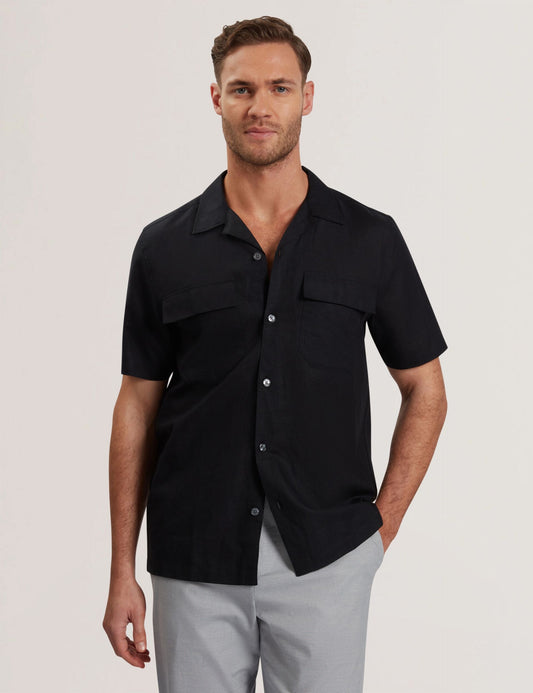 Ted Baker WHETHER - Short Sleeve Regular Fit Double Pocket Shirt