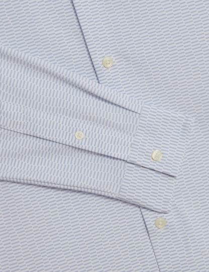 Ted Baker WAVEY - Long Sleeve Geo Print Shirt
