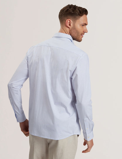 Ted Baker WAVEY - Long Sleeve Geo Print Shirt