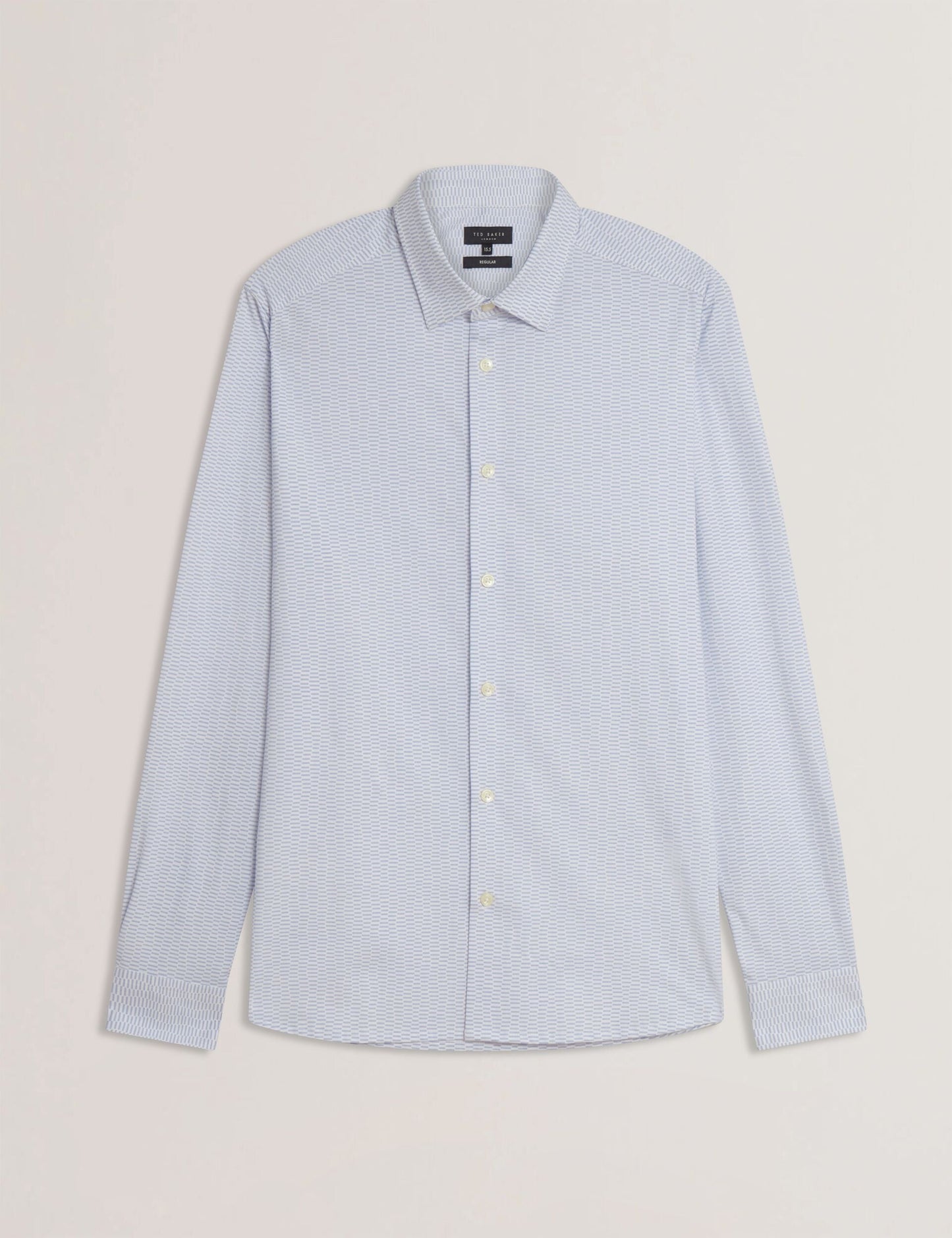 Ted Baker WAVEY - Long Sleeve Geo Print Shirt