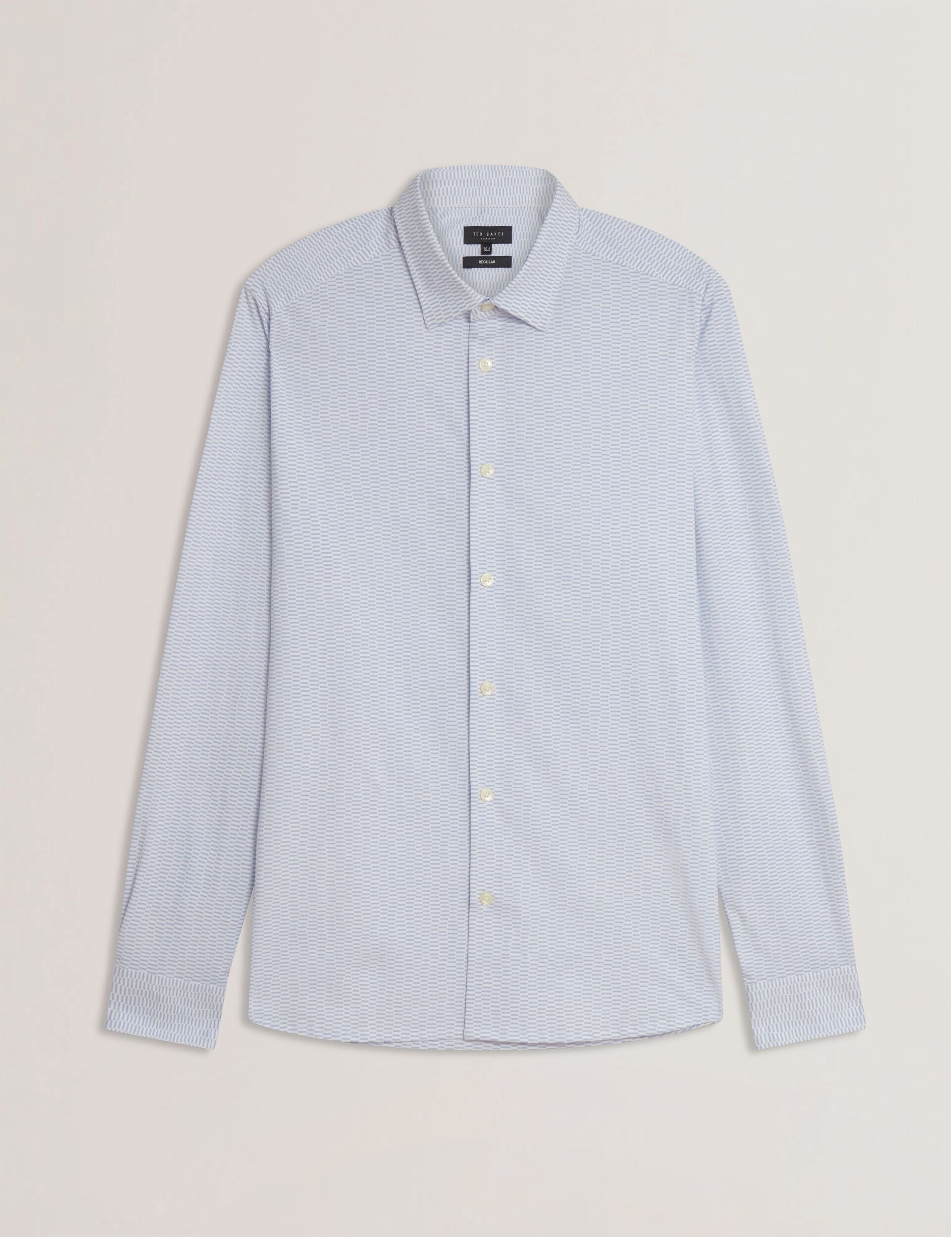 Ted Baker WAVEY - Long Sleeve Geo Print Shirt