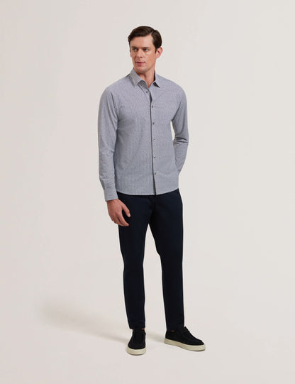 Ted Baker WAVEY - Long Sleeve Geo Print Shirt