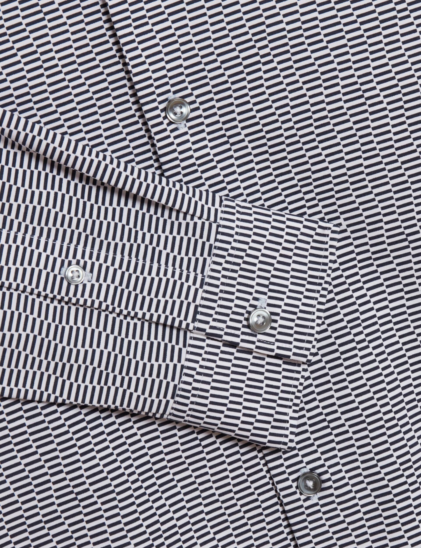 Ted Baker WAVEY - Long Sleeve Geo Print Shirt