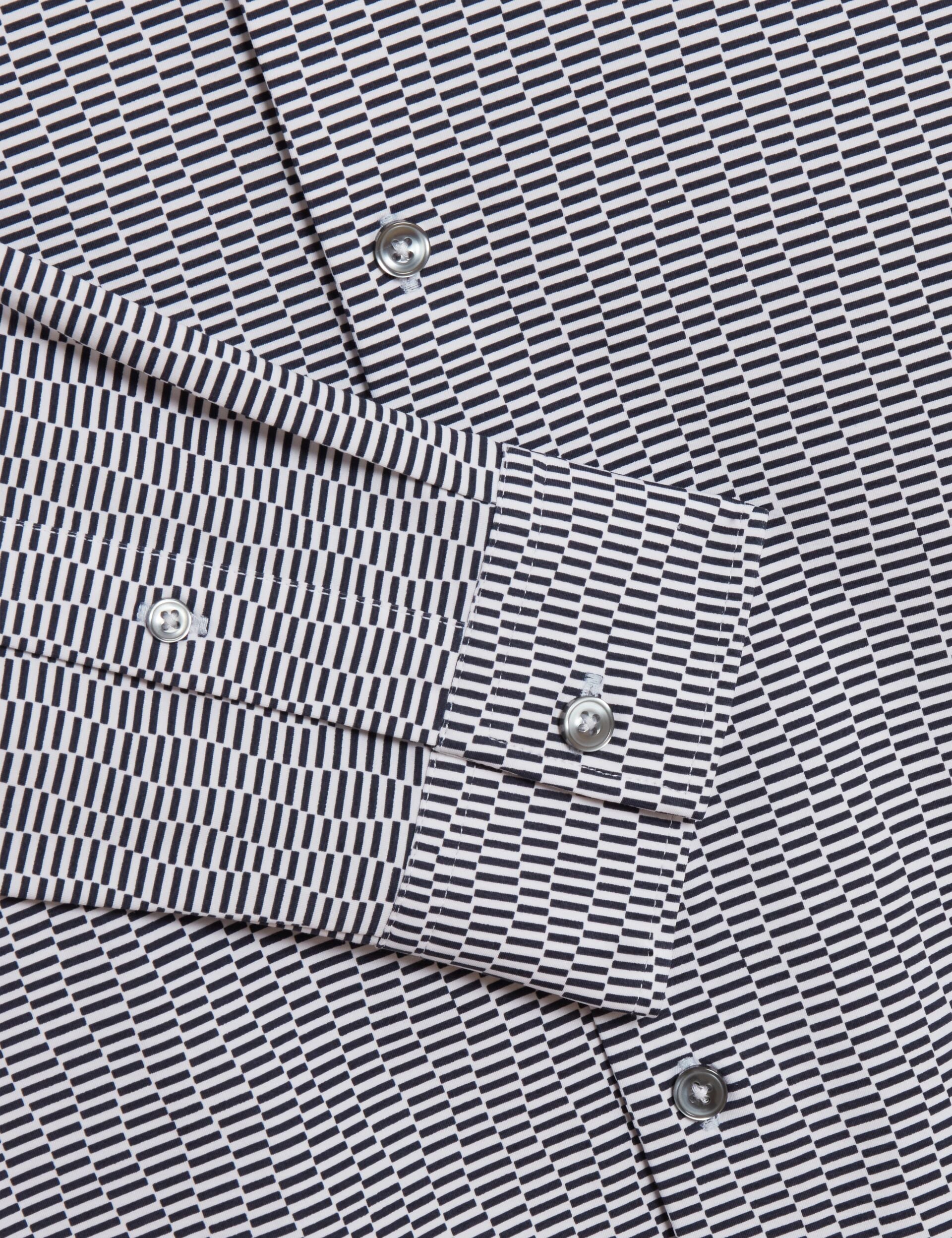 Ted Baker WAVEY - Long Sleeve Geo Print Shirt