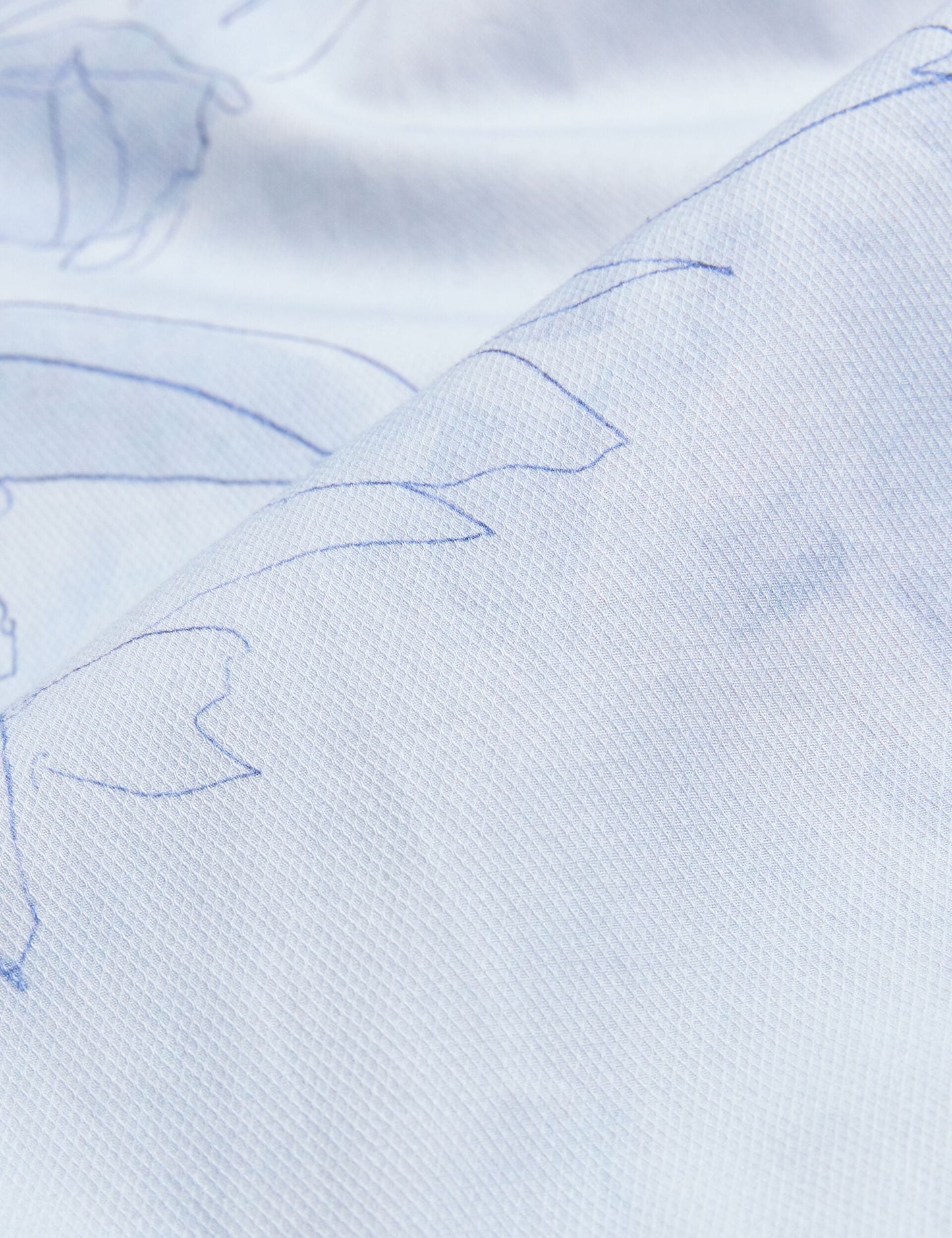 Ted Baker WALESBY - Sketched Floral Print Cotton Shirt