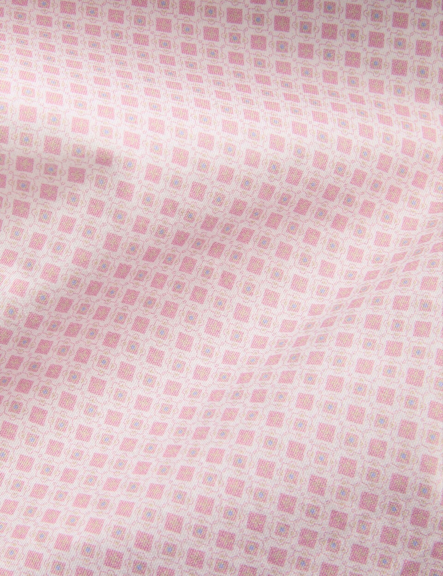 Ted Baker NANTUCKET Geo Print Stretch Cotton Slim Fit Shirt