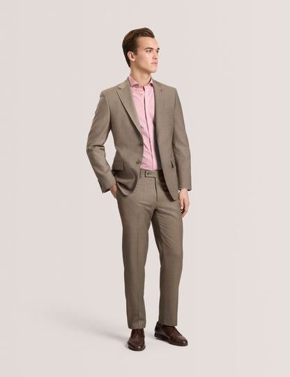 Ted Baker NANTUCKET Geo Print Stretch Cotton Slim Fit Shirt