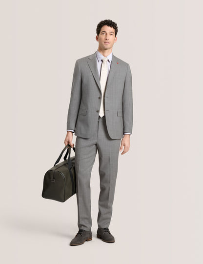 Ted Baker GENEVA Textured Stretch Cotton Slim Fit Shirt
