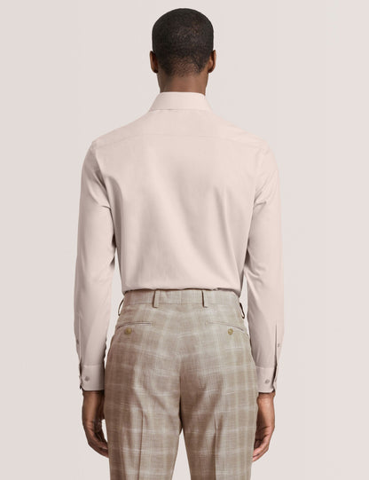 Ted Baker NANTUCKET Geo Texture Stretch Cotton Slim Fit Shirt