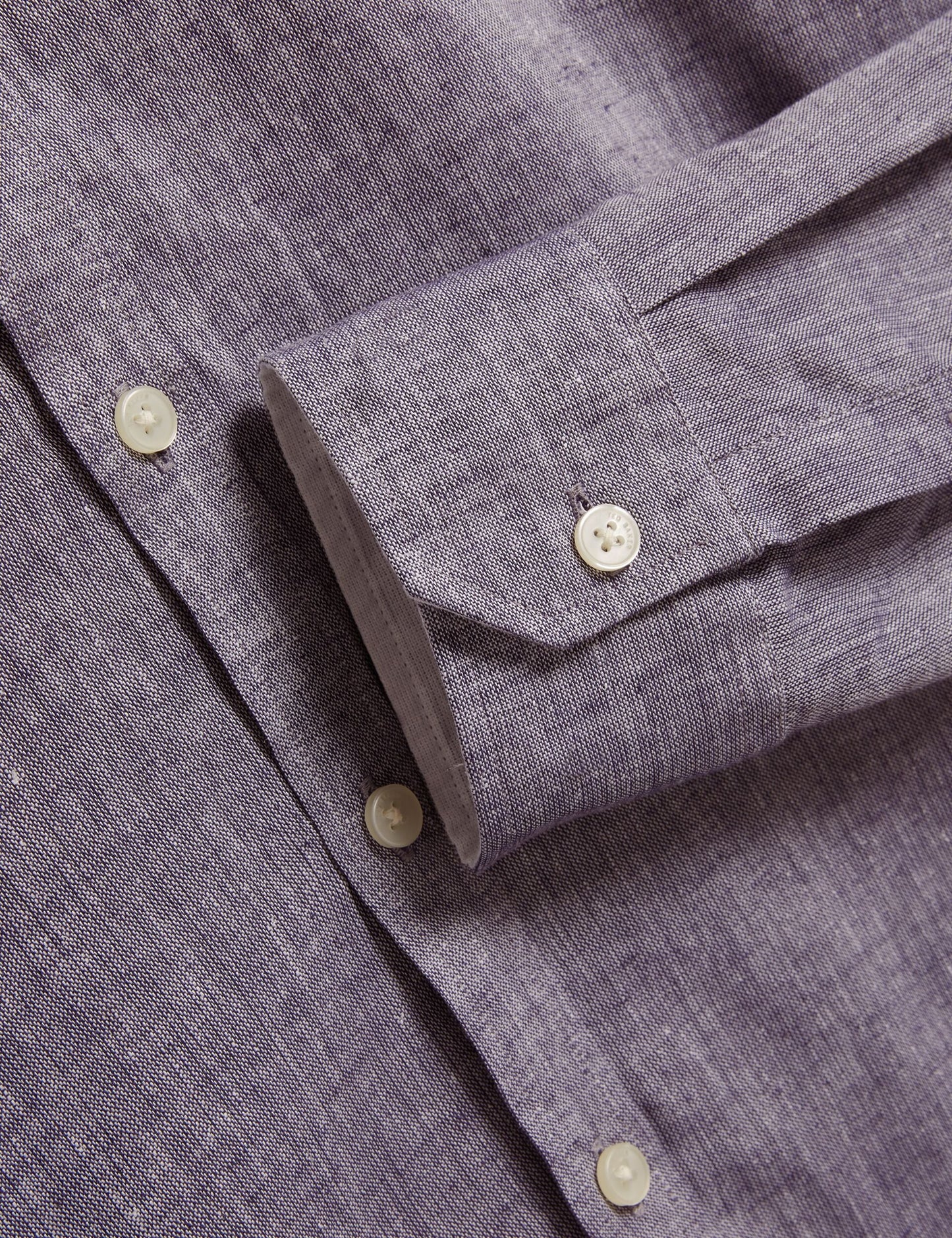 Ted Baker PRYNN Linen Cotton Woven Long Sleeve Shirt