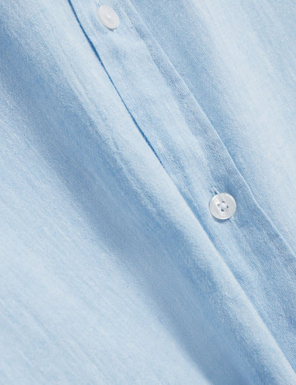Ted Baker WRYTE Short Sleeve Linen Cotton Woven Shirt