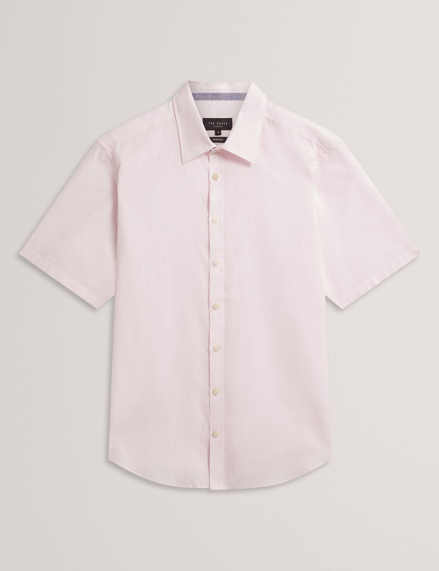 Ted Baker WRYTE Short Sleeve Linen Cotton Woven Shirt
