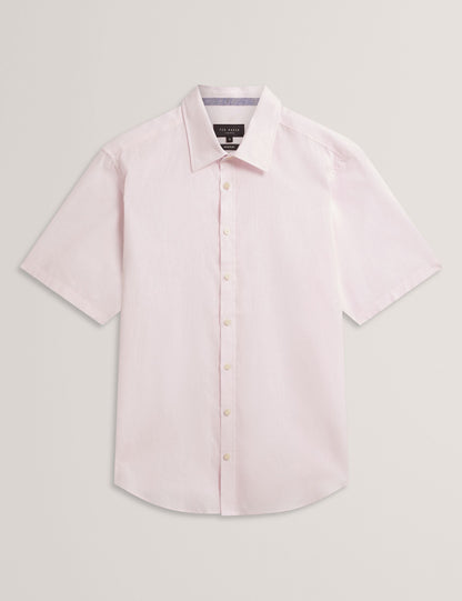 Ted Baker WRYTE Short Sleeve Linen Cotton Woven Shirt