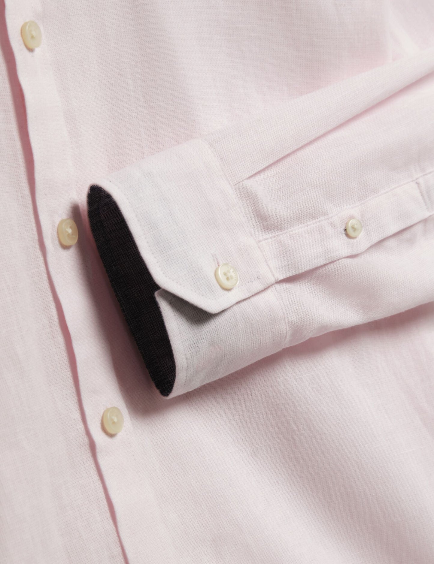 Ted Baker PRYNN Linen Cotton Woven Long Sleeve Shirt