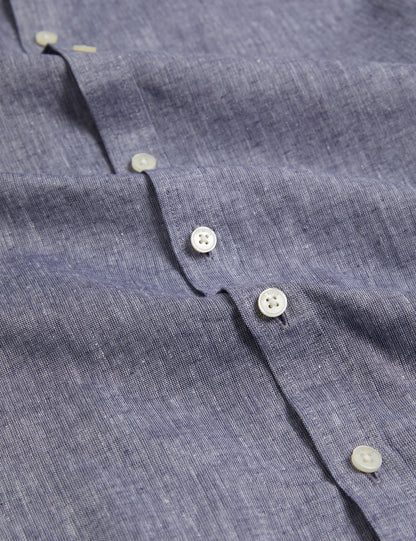 Ted Baker WRYTE Short Sleeve Linen Cotton Woven Shirt