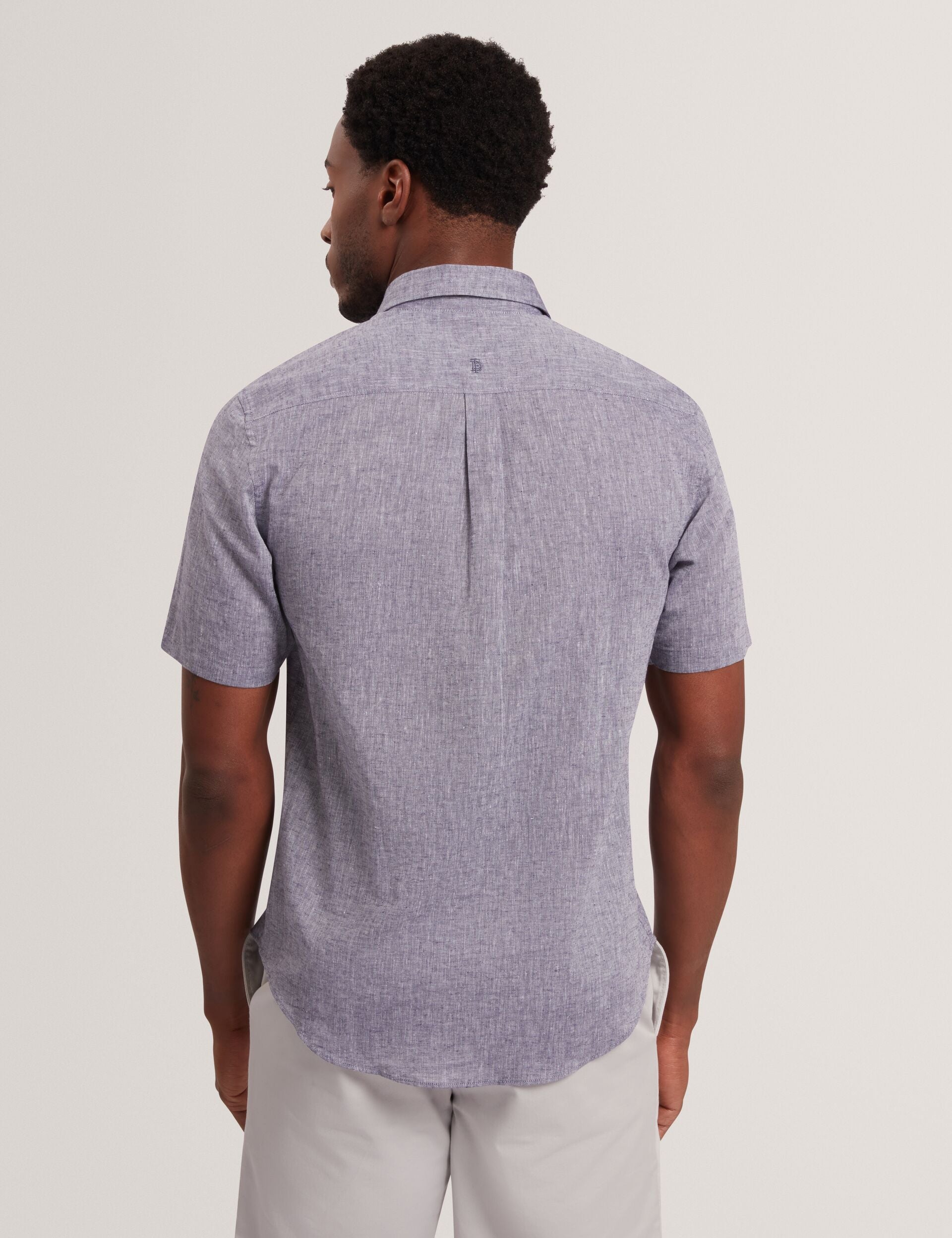 Ted Baker WRYTE Short Sleeve Linen Cotton Woven Shirt
