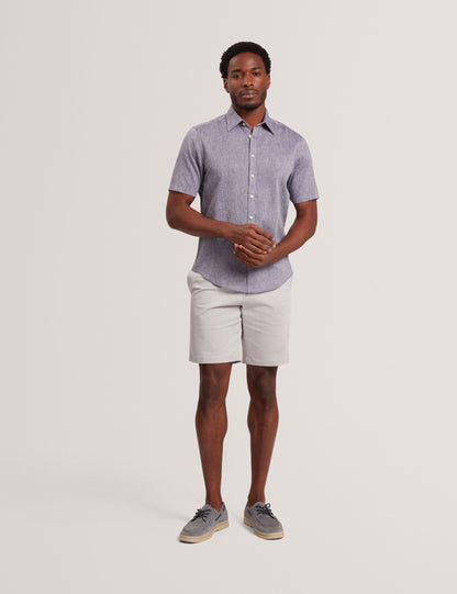 Ted Baker WRYTE Short Sleeve Linen Cotton Woven Shirt