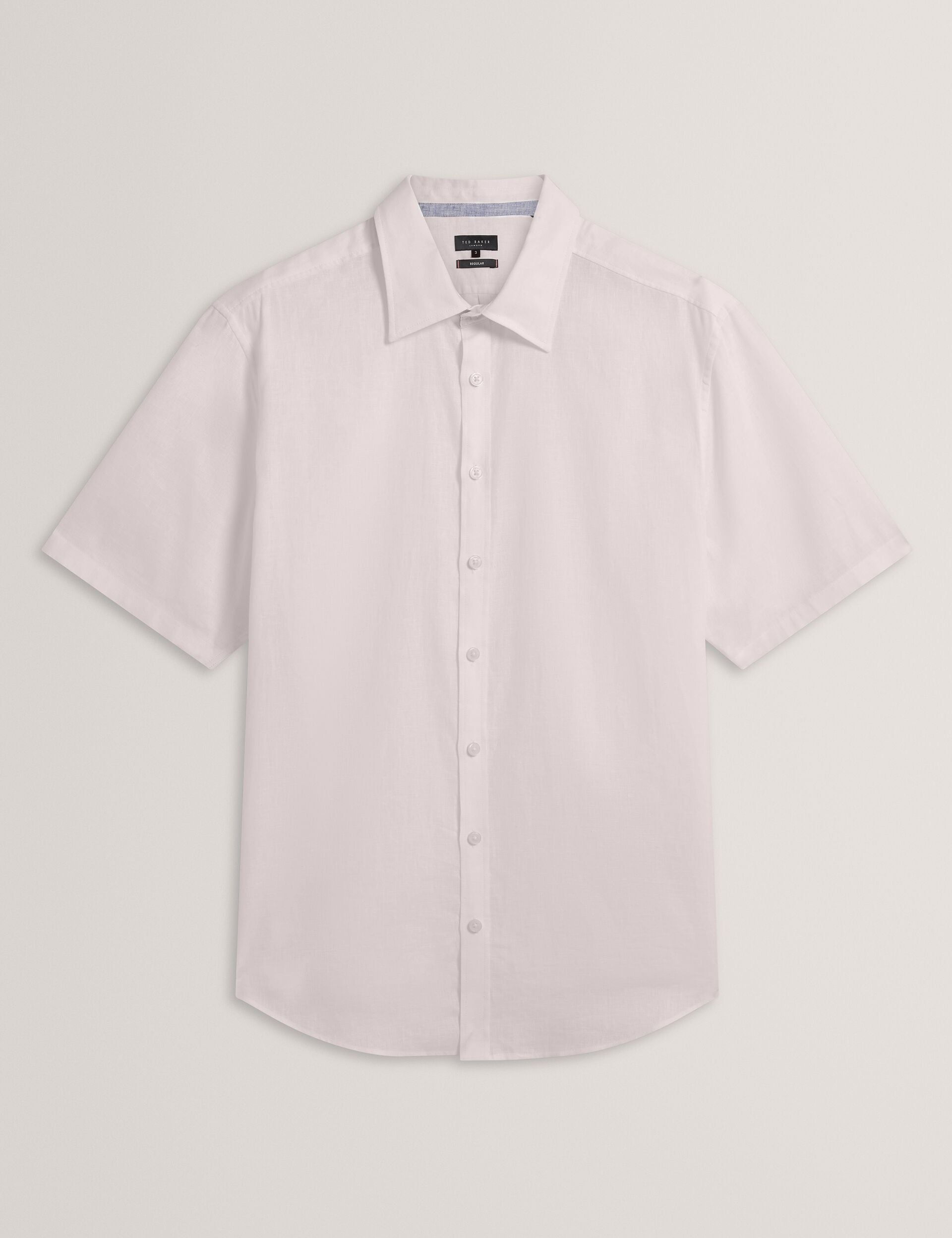 Ted Baker WRYTE Short Sleeve Linen Cotton Woven Shirt