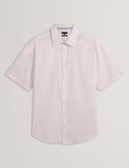 Ted Baker WRYTE Short Sleeve Linen Cotton Woven Shirt