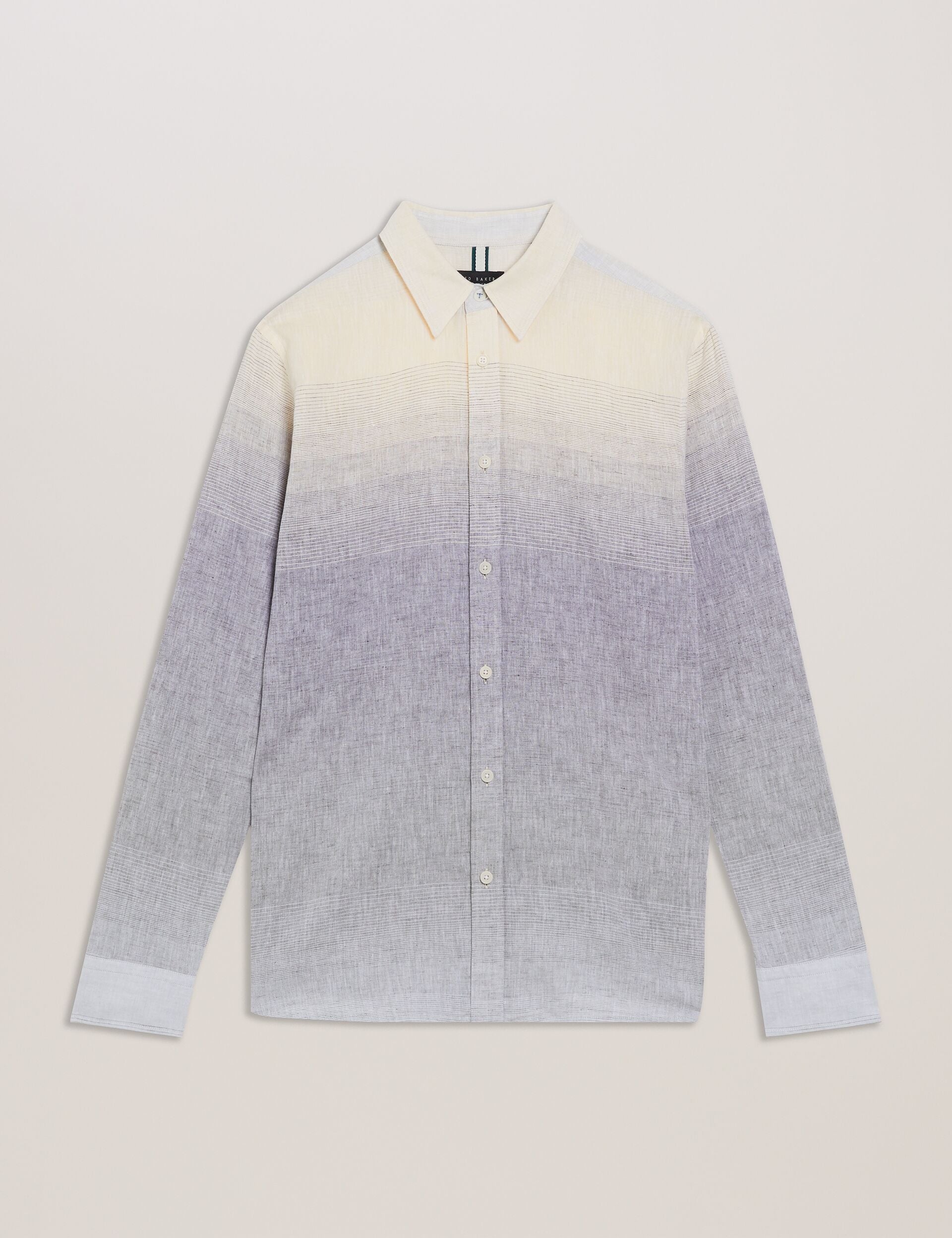 Ted Baker ACKLEY Ombre Woven Long Sleeve Shirt