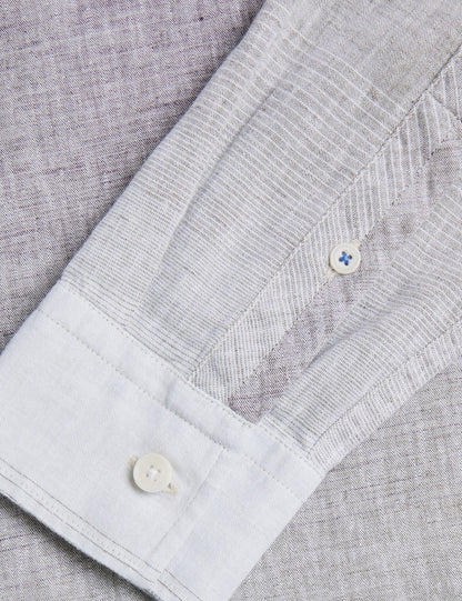 Ted Baker ACKLEY Ombre Woven Long Sleeve Shirt