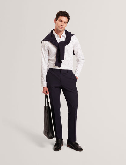 Ted Baker ISKRAN Ditsy Blooms Slim Long Sleeve Shirt