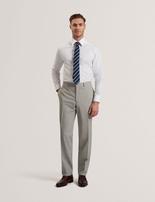 Ted Baker RALPHS - Tailored Fit Sharkskin Wool Suit Pants