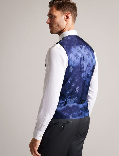 Ted Baker CORE WAISTCOAT - Grey