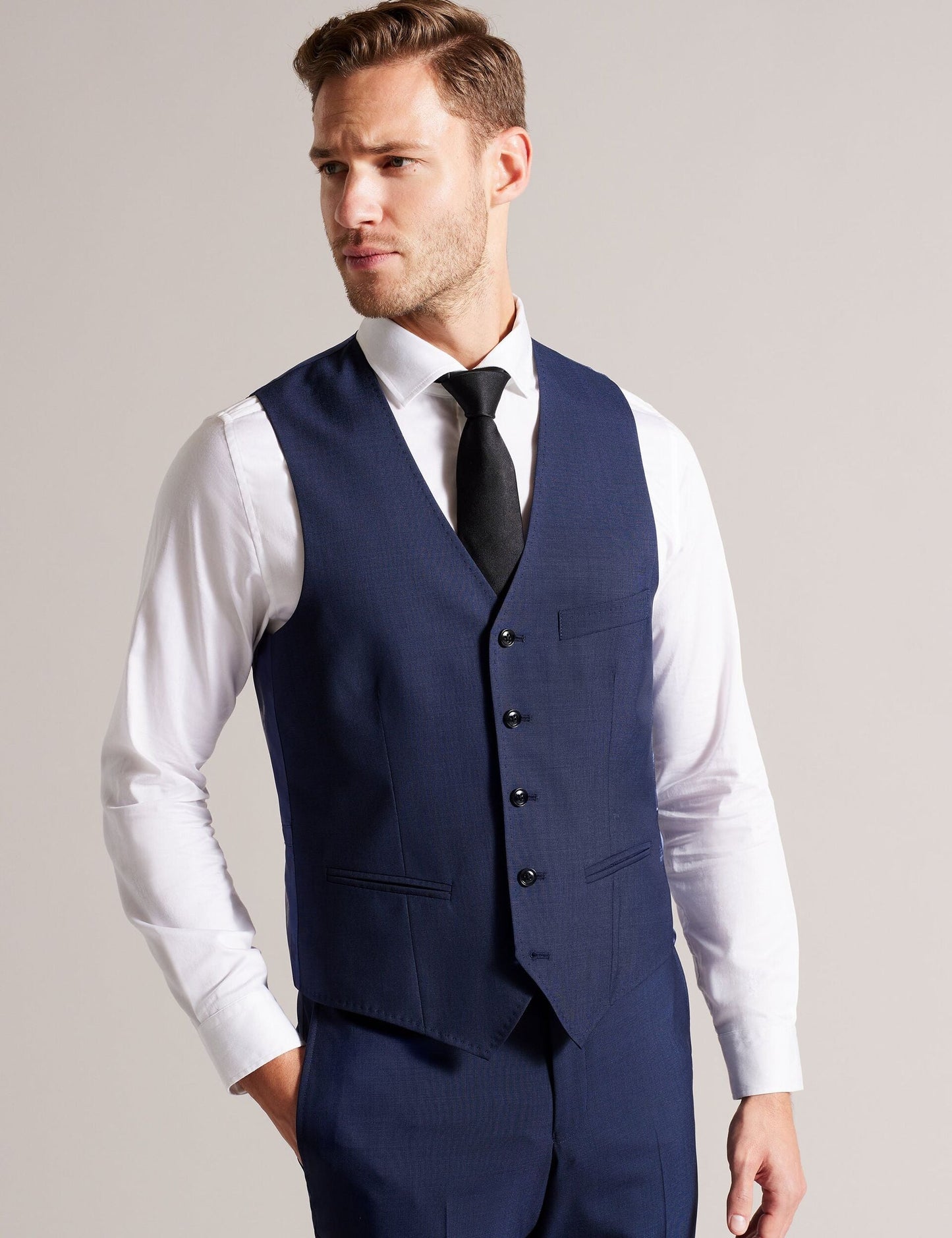 Ted Baker CORE WAISTCOAT - Brt-Blue