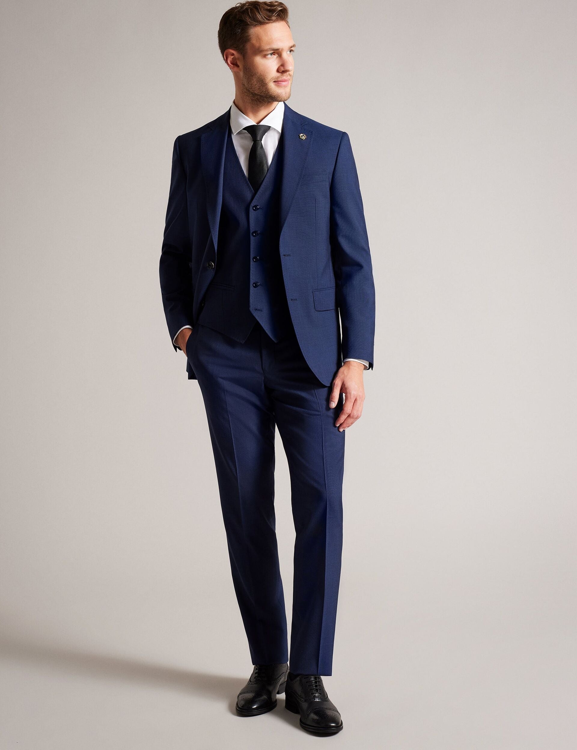 Ted Baker CORE WAISTCOAT - Brt-Blue