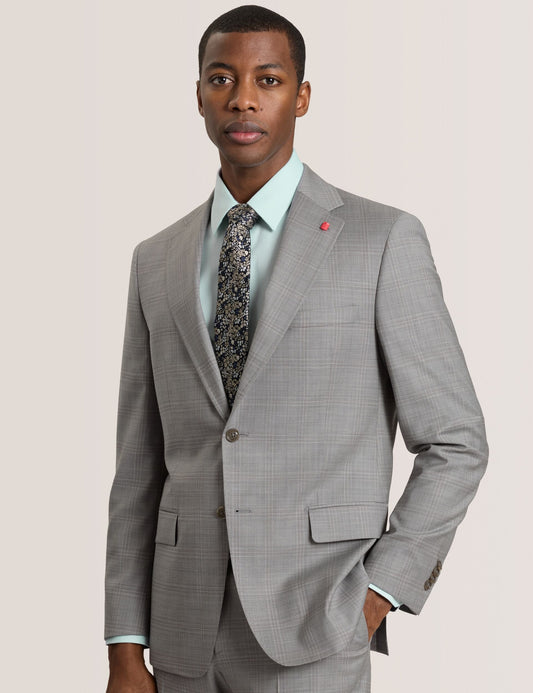 Ted Baker WRIGHT Soft Check Modern Fit Wool Suit Jacket