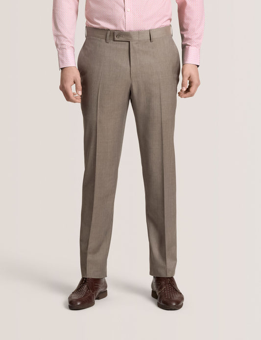 Ted Baker WINTER Subtle Check Modern Fit Wool Suit Pants