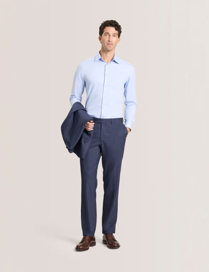 Ted Baker WINTER Textured Modern Fit Wool Suit Pants