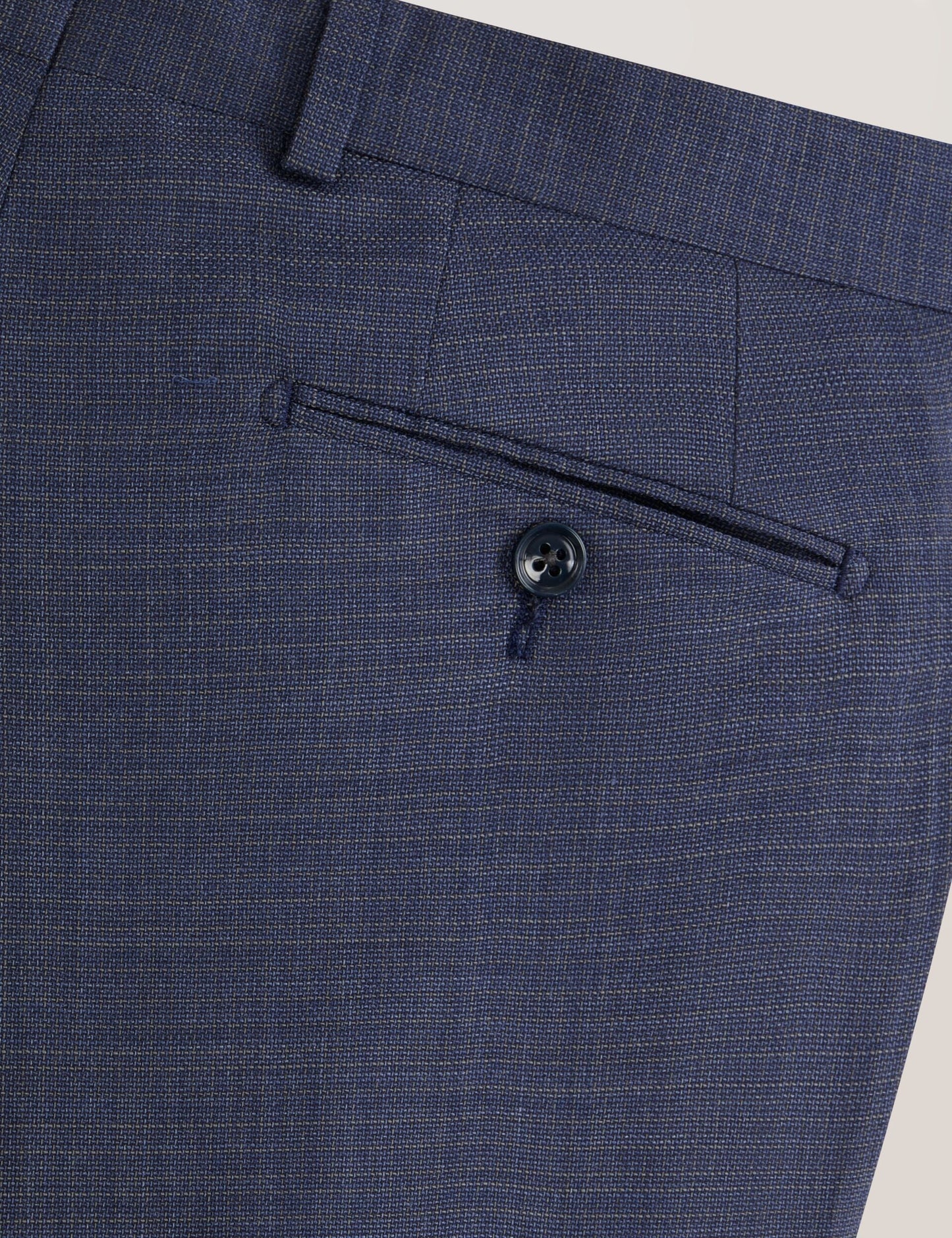 Ted Baker WINTER Textured Modern Fit Wool Suit Pants
