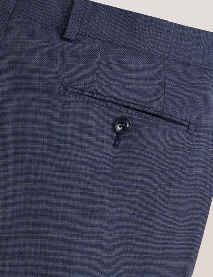 Ted Baker WINTER Textured Modern Fit Wool Suit Pants