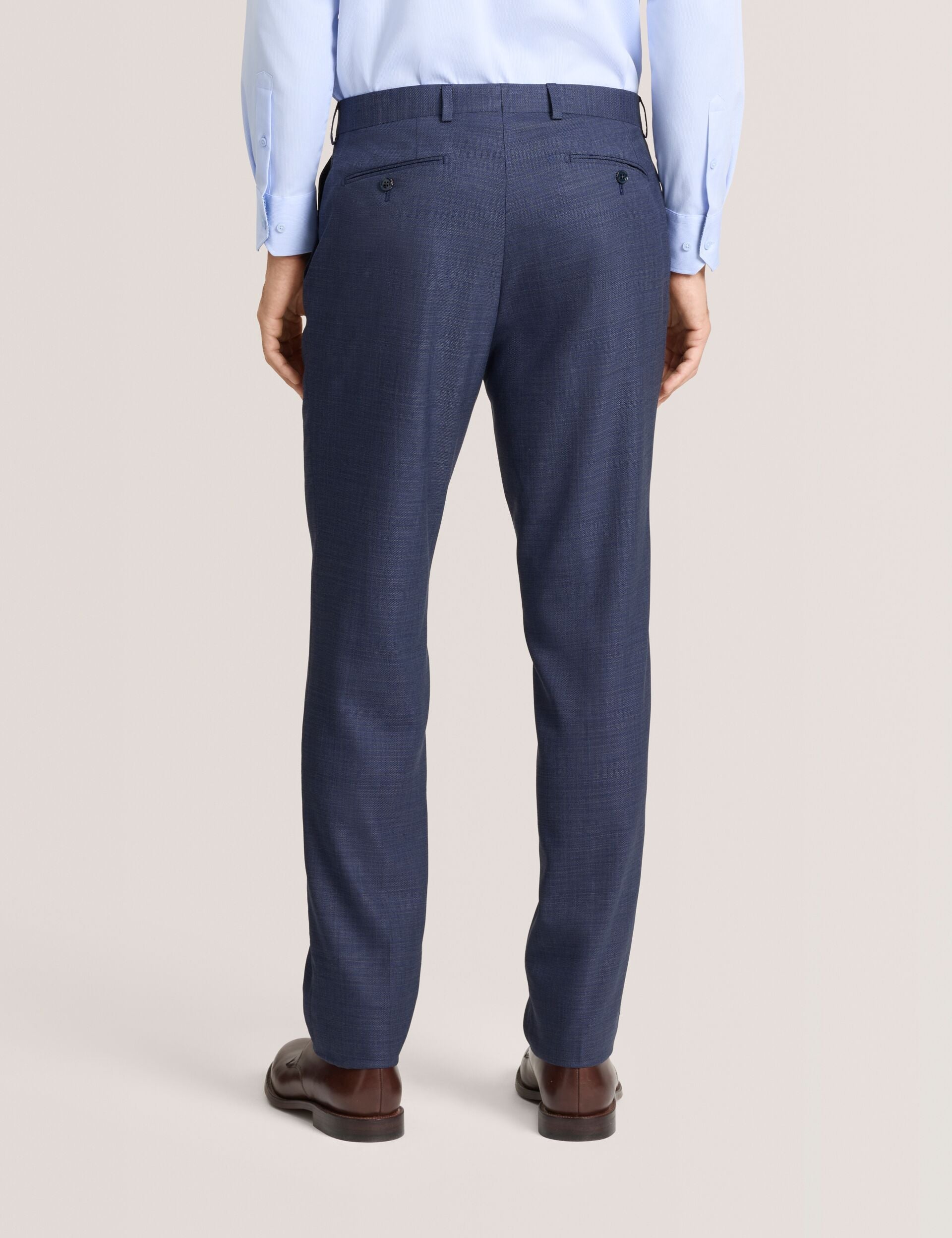 Ted Baker WINTER Textured Modern Fit Wool Suit Pants
