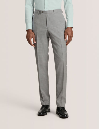 Ted Baker WINTER Soft Check Wool Modern Fit Suit Pants