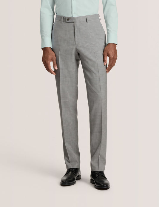 Ted Baker WINTER Soft Check Wool Modern Fit Suit Pants