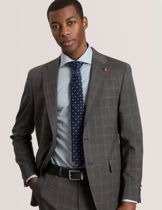 Ted Baker WRIGHT Window Check Modern Fit Suit Jacket