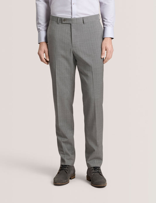 Ted Baker WINTER-STRIPE Striped Wool Modern Fit Suit Pants