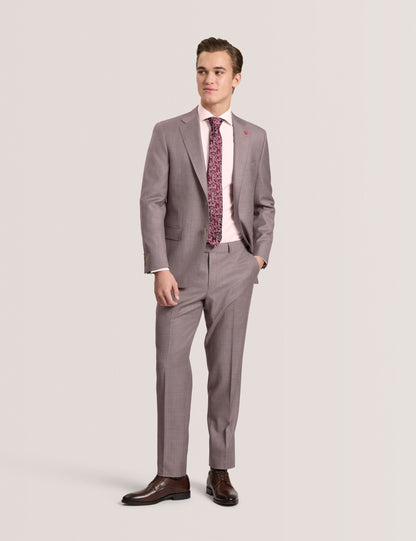 Ted Baker WINTER Sharkskin Wool Modern Fit Suit Pants