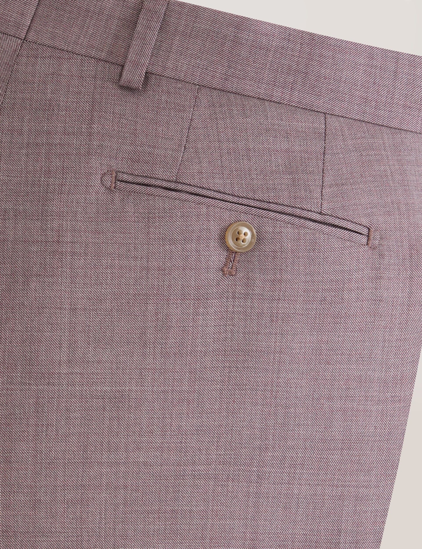 Ted Baker WINTER Sharkskin Wool Modern Fit Suit Pants
