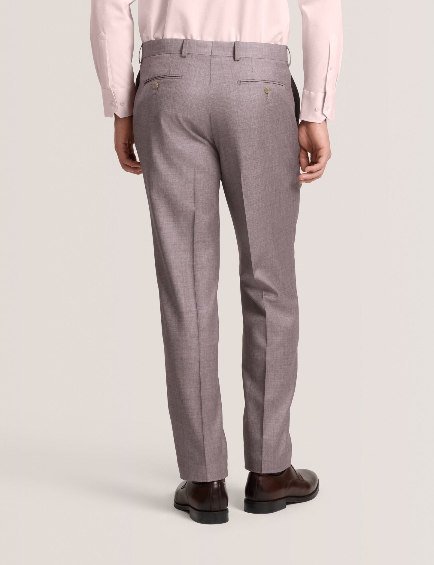 Ted Baker WINTER Sharkskin Wool Modern Fit Suit Pants
