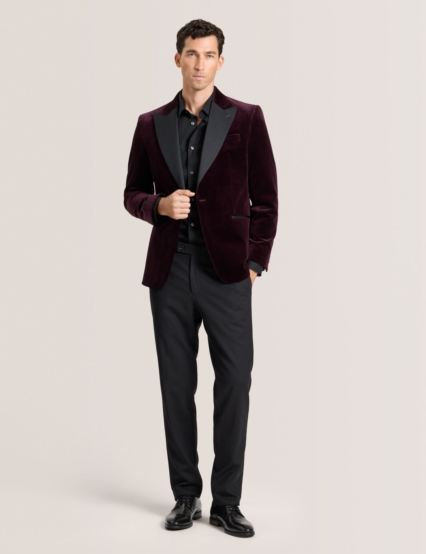 Ted Baker WEBSTER Velvet Single Breasted Tuxedo Jacket