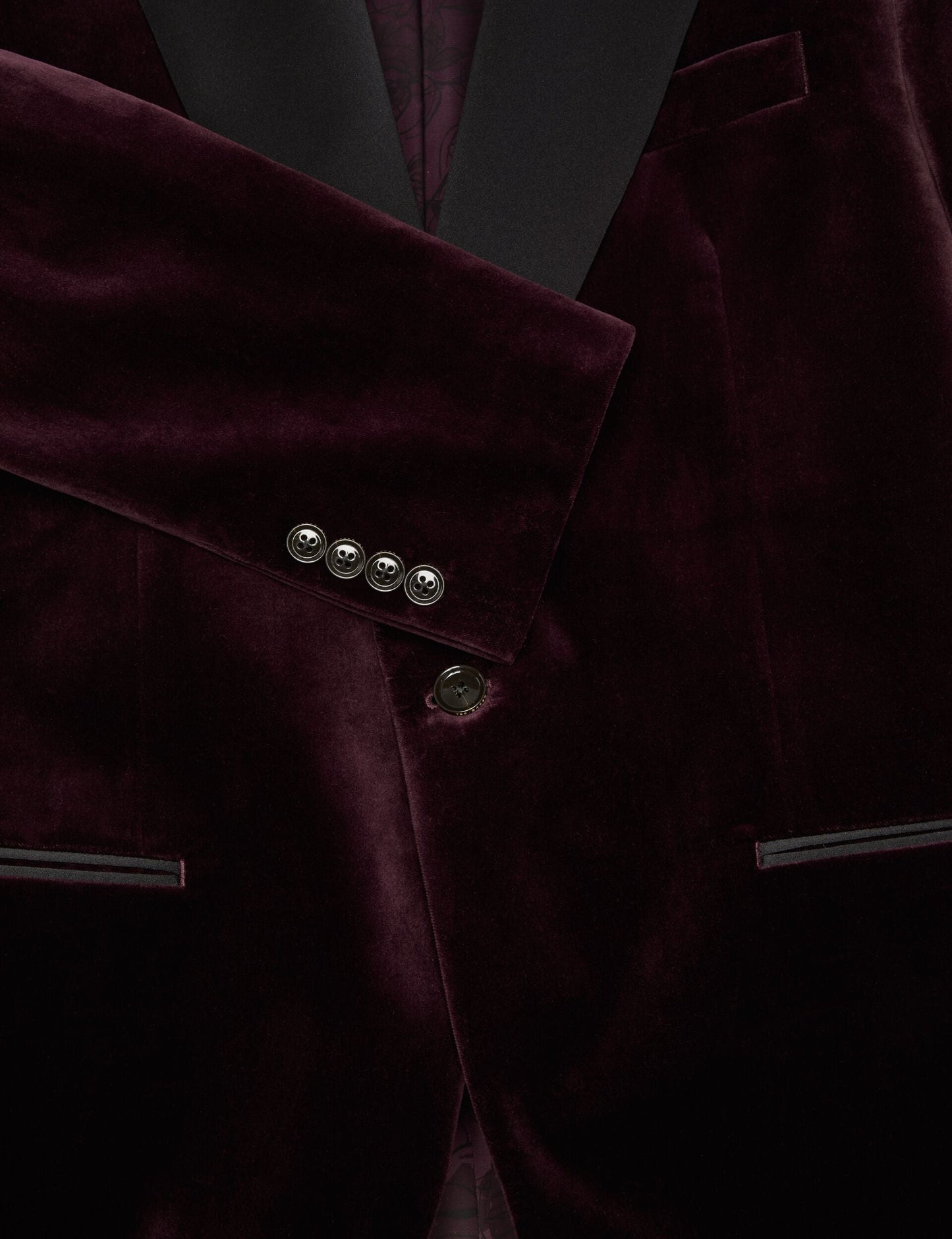 Ted Baker WEBSTER Velvet Single Breasted Tuxedo Jacket
