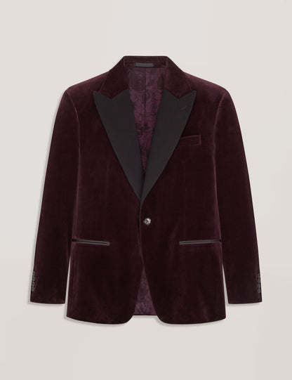 Ted Baker WEBSTER Velvet Single Breasted Tuxedo Jacket