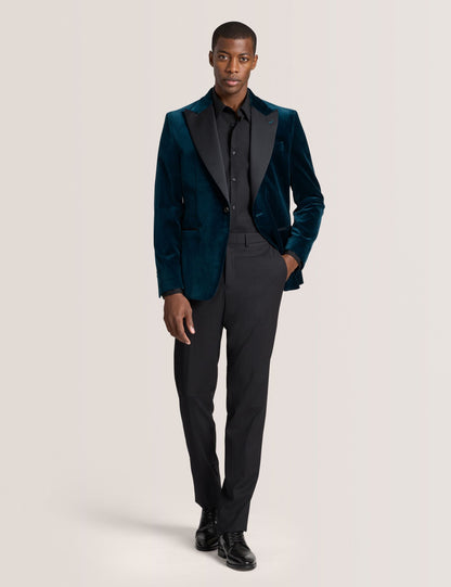 Ted Baker WEBSTER Velvet Single Breasted Tuxedo Jacket