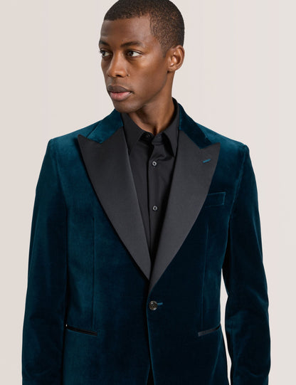 Ted Baker WEBSTER Velvet Single Breasted Tuxedo Jacket