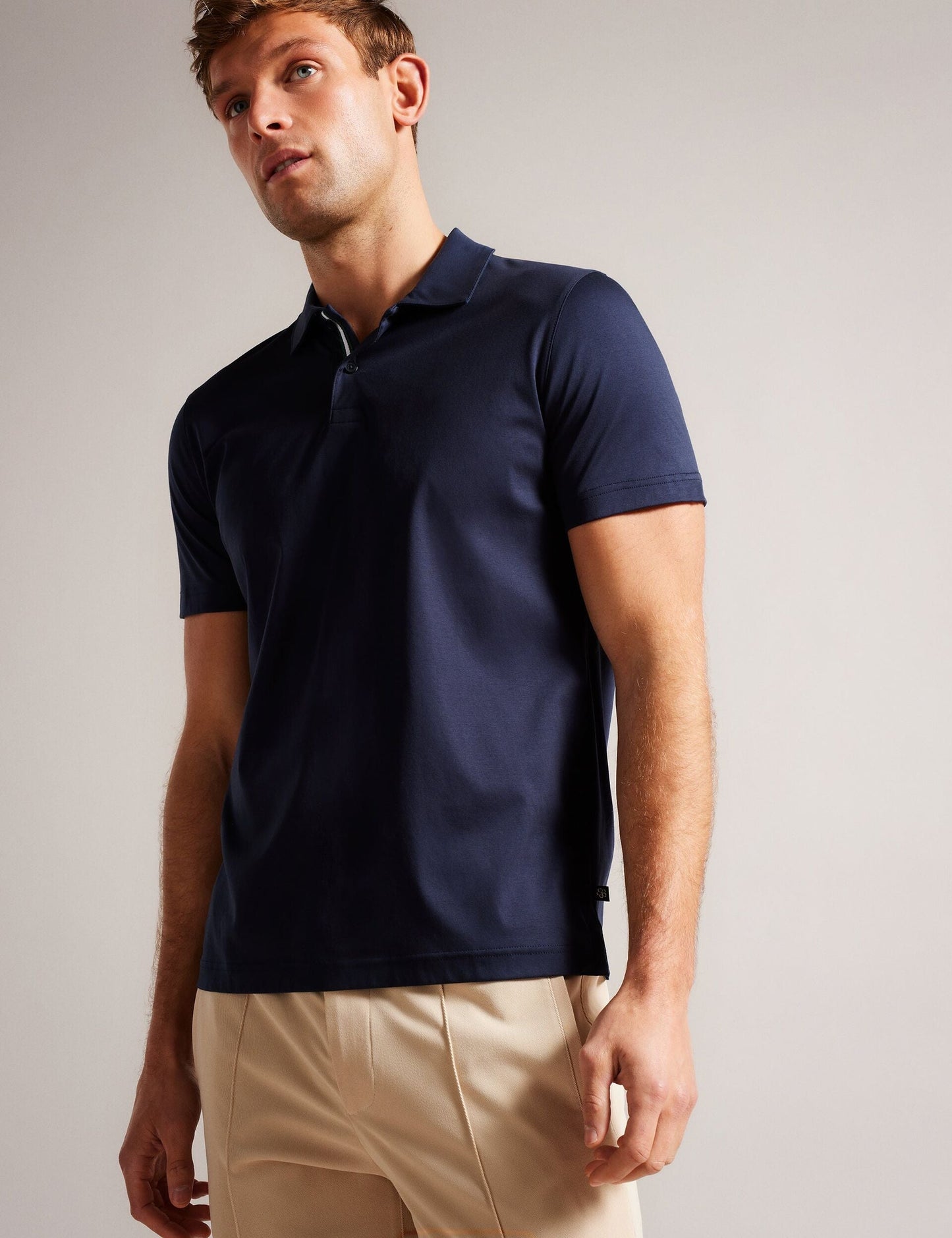 Ted Baker ZEITER - Slim Fit Pure Cotton Polo Shirt