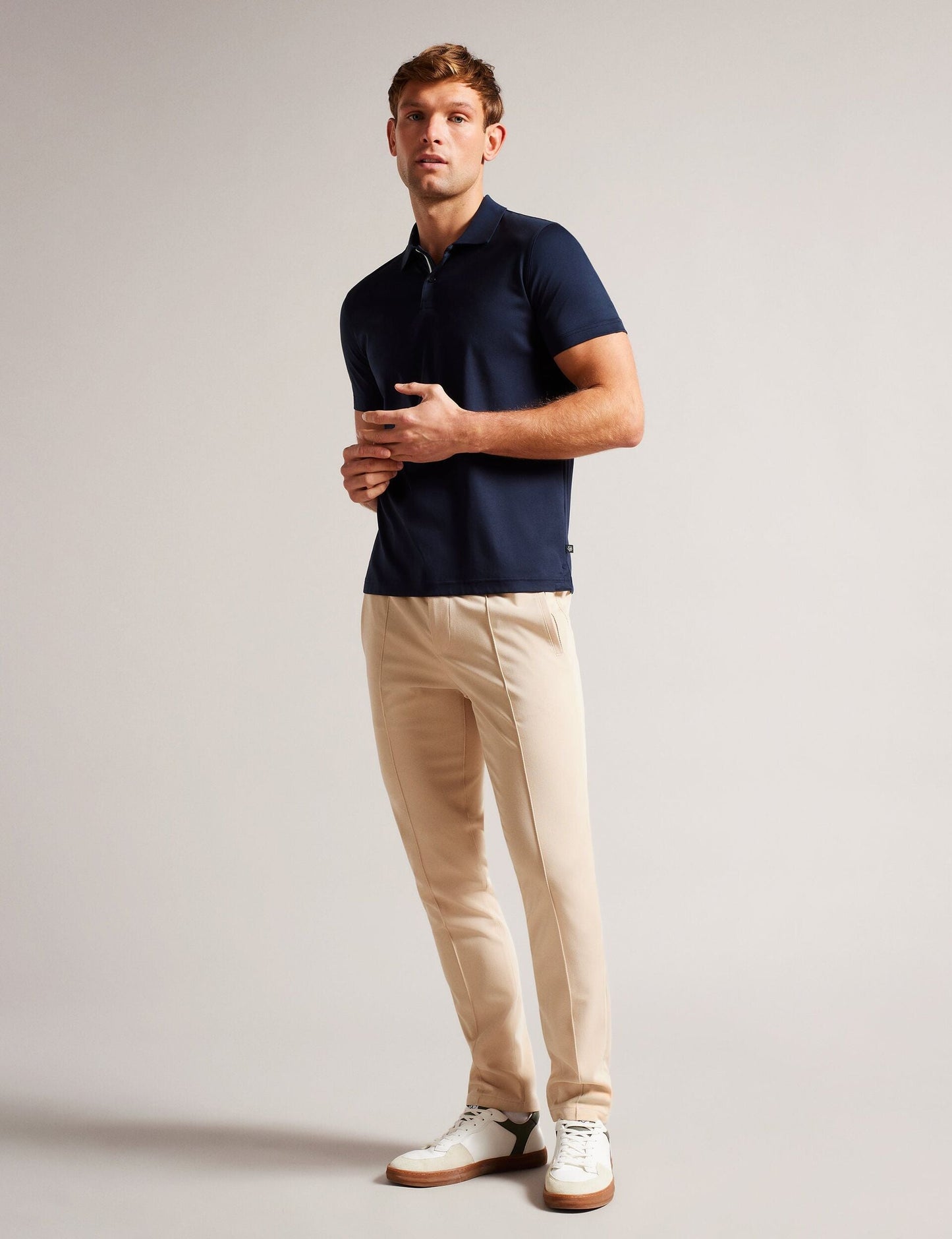Ted Baker ZEITER - Slim Fit Pure Cotton Polo Shirt